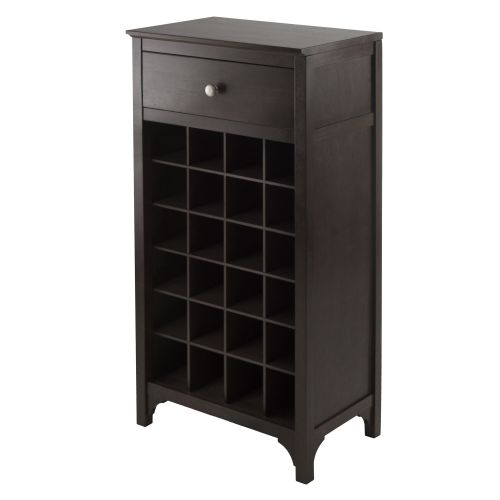Ancona Modular Wine Cabinet with One Drawer & 24-Bottle Ancona Modular Wine Cabinet with One Drawer & 24-Bottle